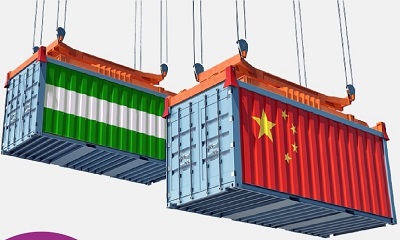 Freight forwarder shipping from China to Nigeria